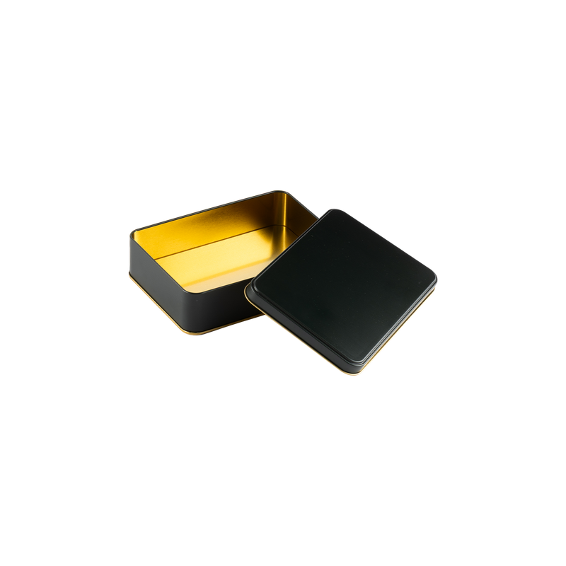 60 Adet Yeşil Dikdörtgen Metal Kutu - 13.5 cm x 19 cm x 4 cm